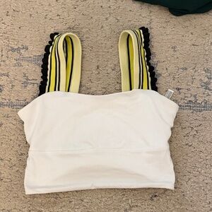 Free people time out tank barley worn